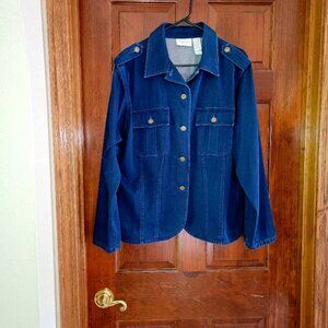 Liz Claiborne Jeans Jacket XL
